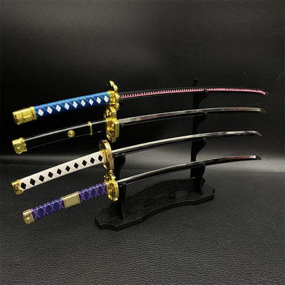 Roronoa Zoro Swords Small Alloy Katana Replica Gift Box