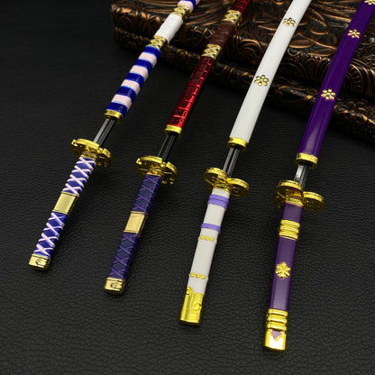 Zoro Katana Metal Miniature 4-in-1 Gift Box USA Stock