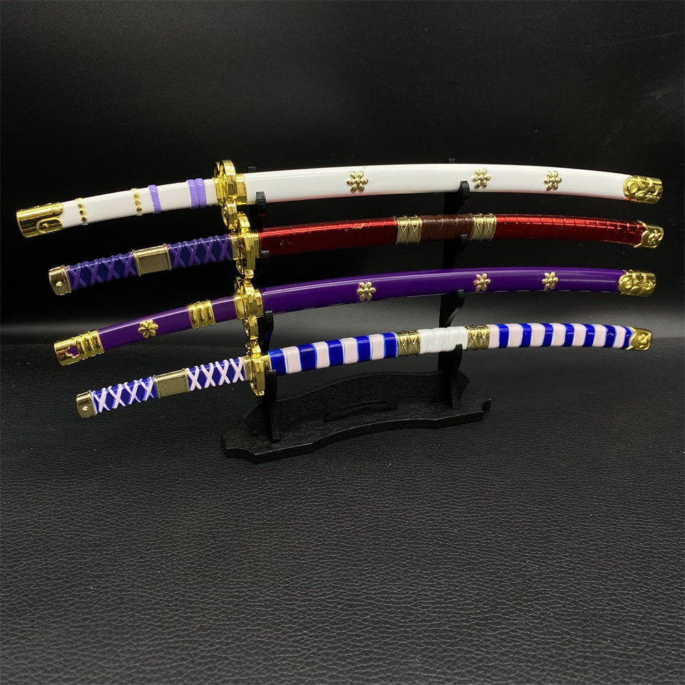 Roronoa Zoro Swords Small Alloy Katana Replica Gift Box