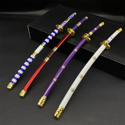 Roronoa Zoro Swords Small Alloy Katana Replica Gift Box